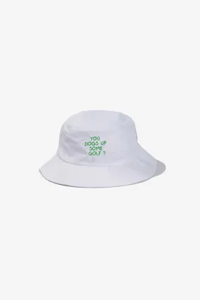 [ Maniac Golf ]Maniac Golf Cooling Bucket Hat_ Cooling Bucket Hat WHITE