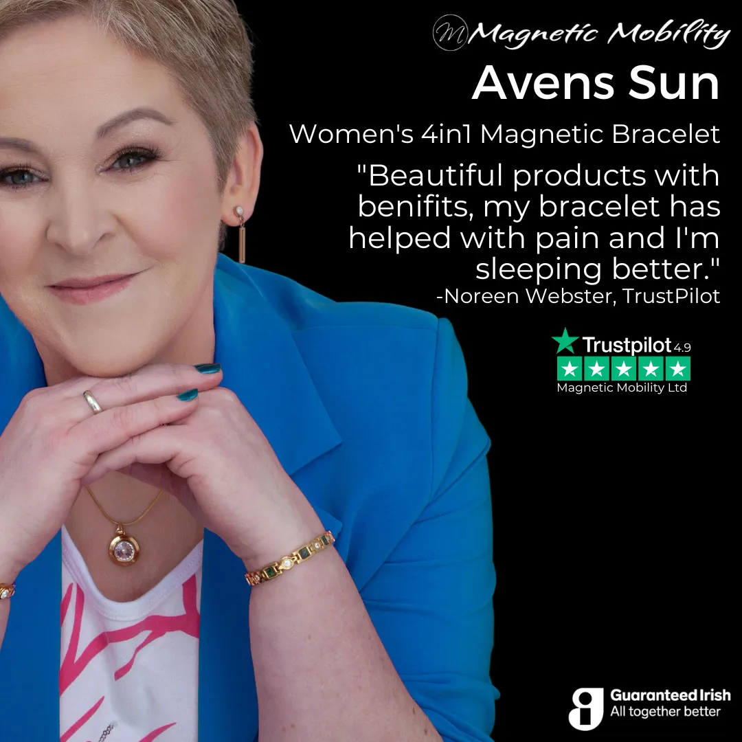 4in1 Magnetic Bracelet: Avens Sun | Magnetic Mobility