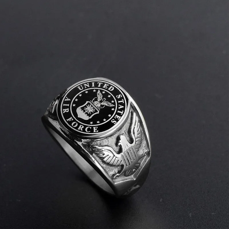 50% OFF - Signe USA Military Ring