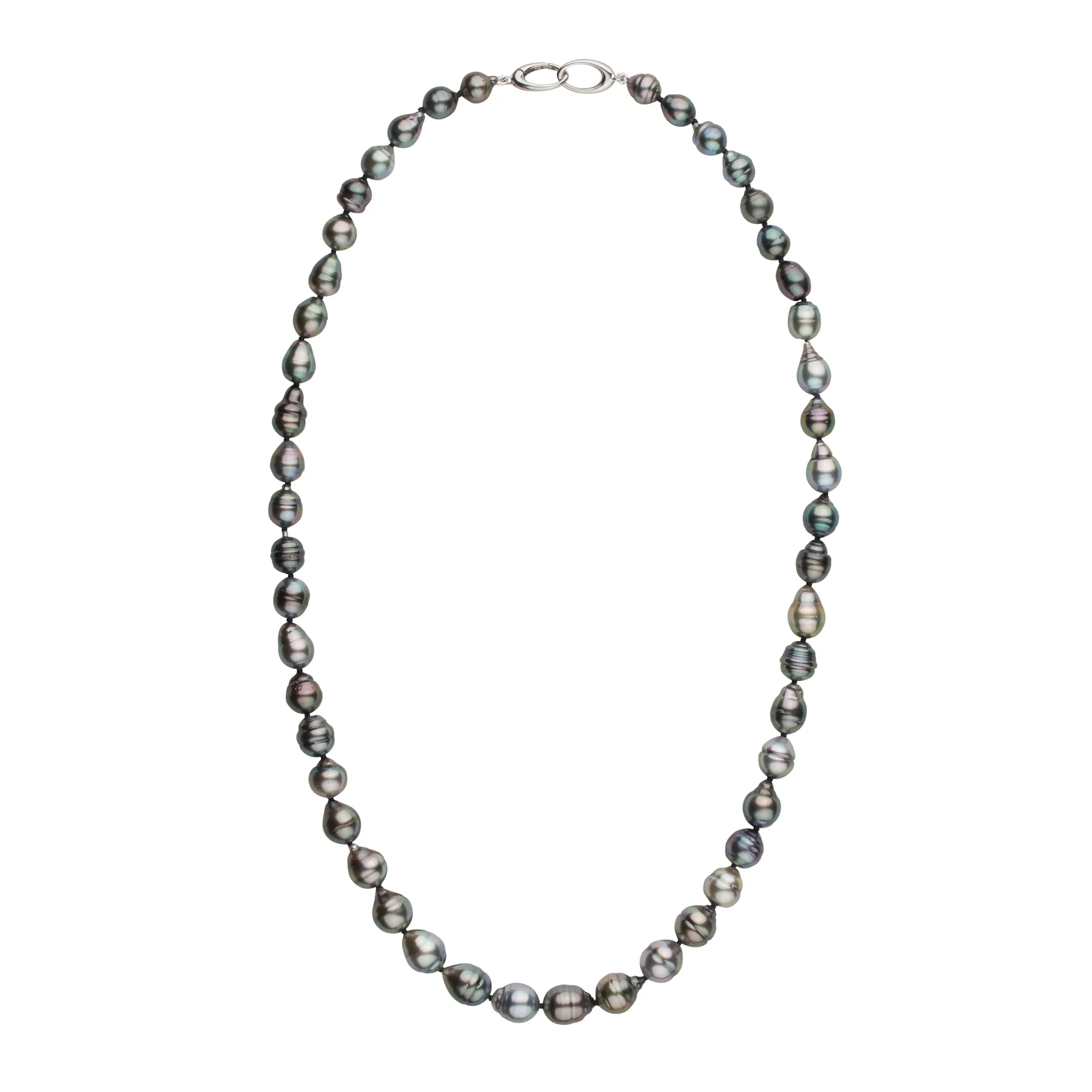 8.1-10.4 mm AA /AAA Tahitian Baroque Pearl Necklace