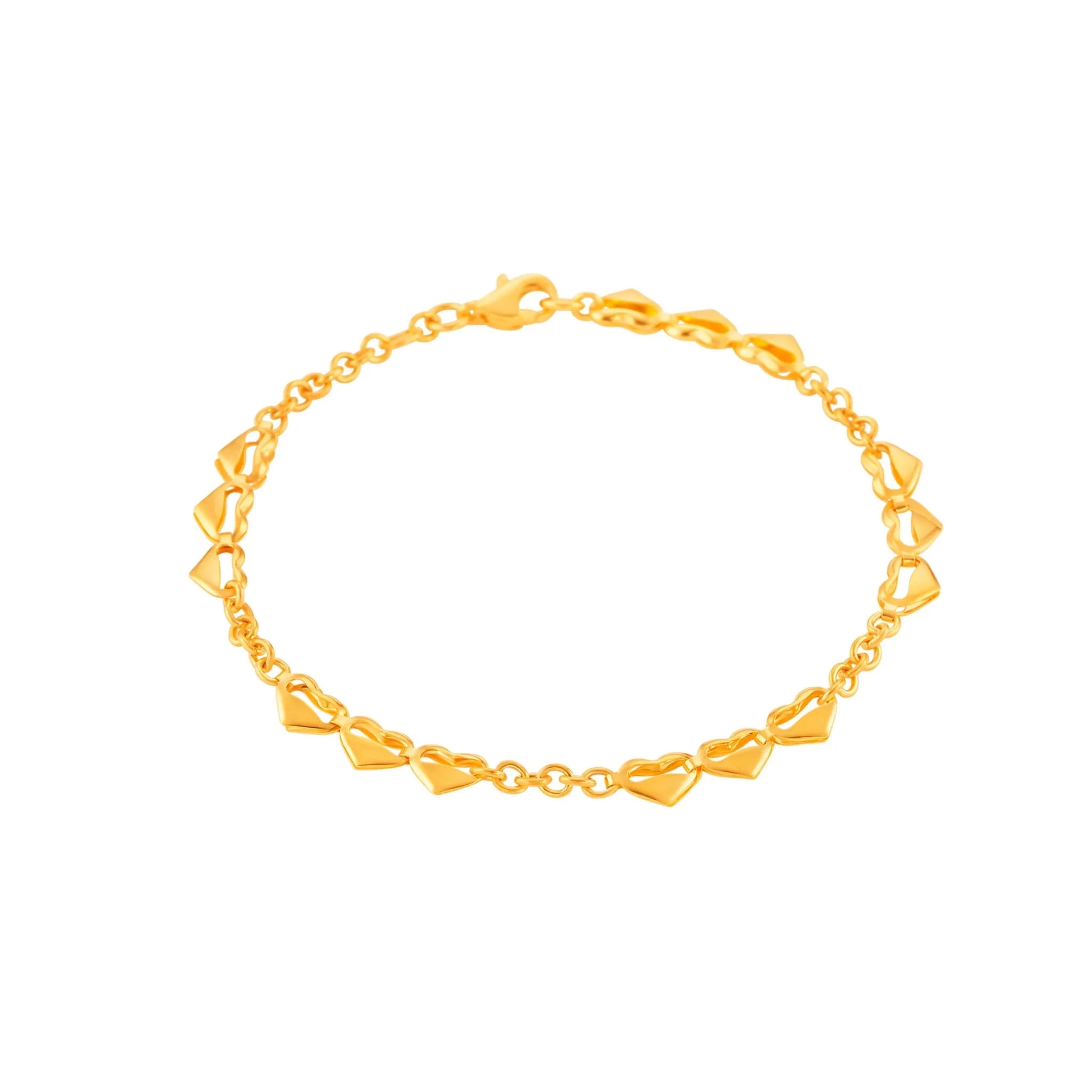 916 Gold Embrace Bracelet