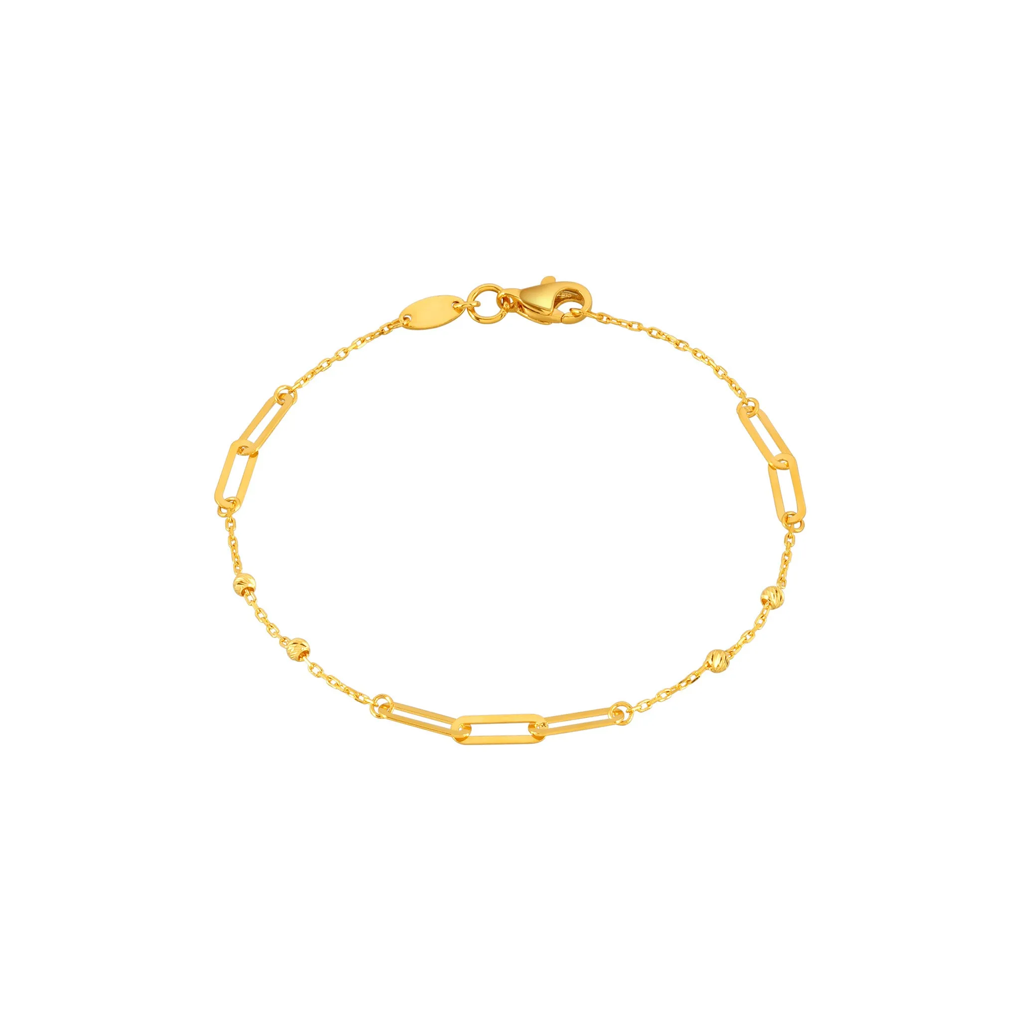 916 Gold Eternal Elegance Bracelet