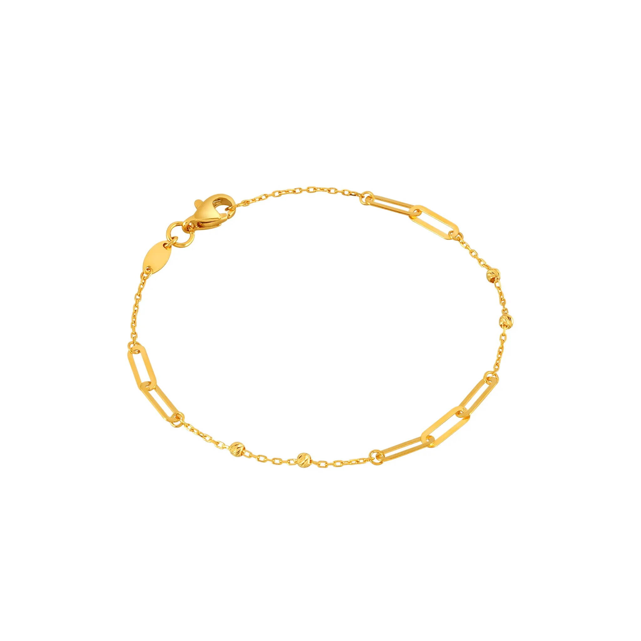 916 Gold Eternal Elegance Bracelet