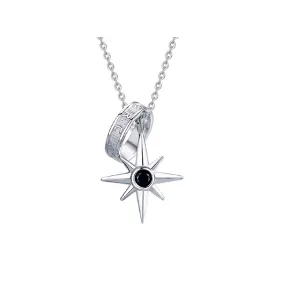 925 Sterling Silver Necklace Men's Trendy Brand Wild Niche Boys