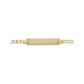 9ct Gold Baby ID Bracelet BR126