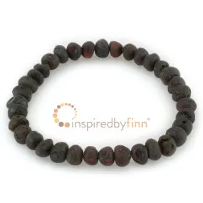 Adult Baltic Amber Bracelet - Molasses