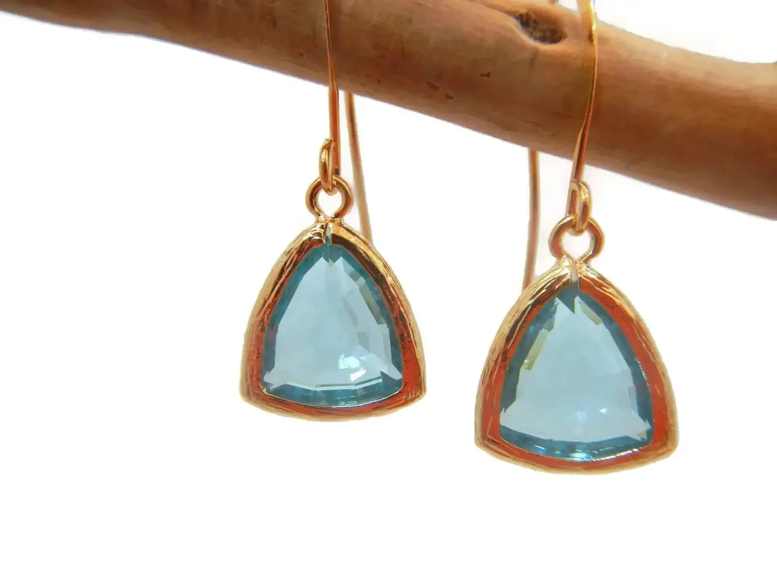Aqua Athena Earrings | Ocean Themed Jewelry