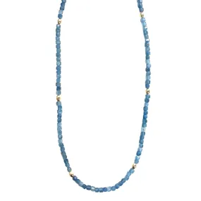 Aquamarine Beaded Necklace
