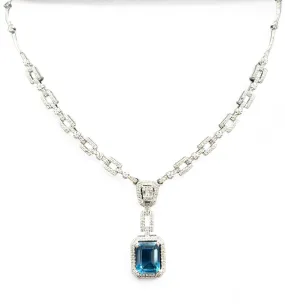 AQUAMARINE NECKLACE