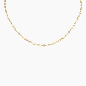 Bailey Aquamarine Choker