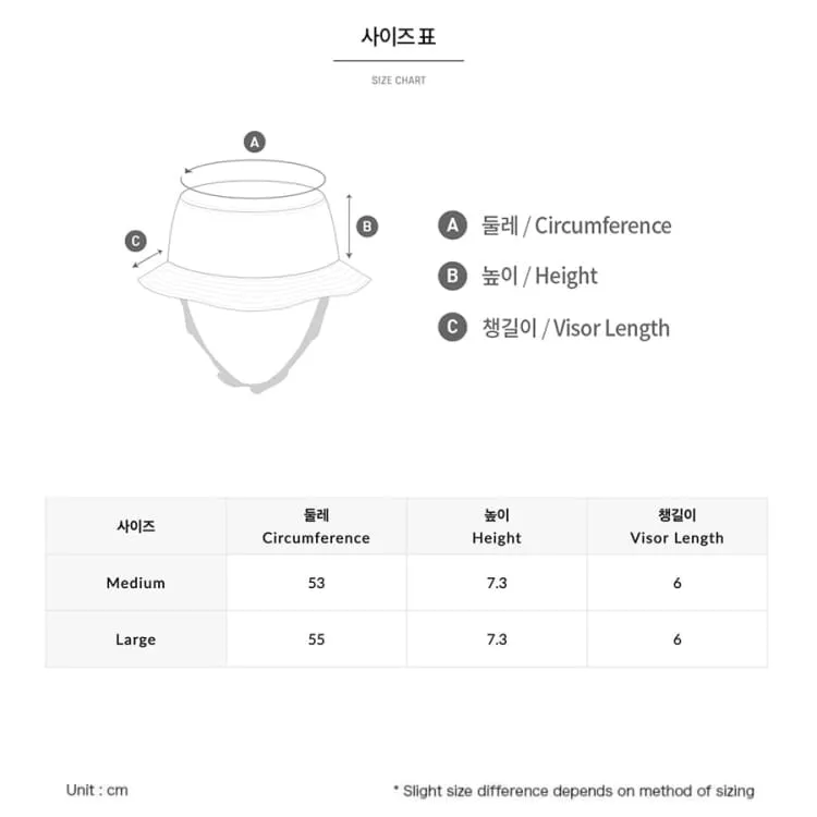 Barrel Kids Block Surf Bucket Hat-TOMATO