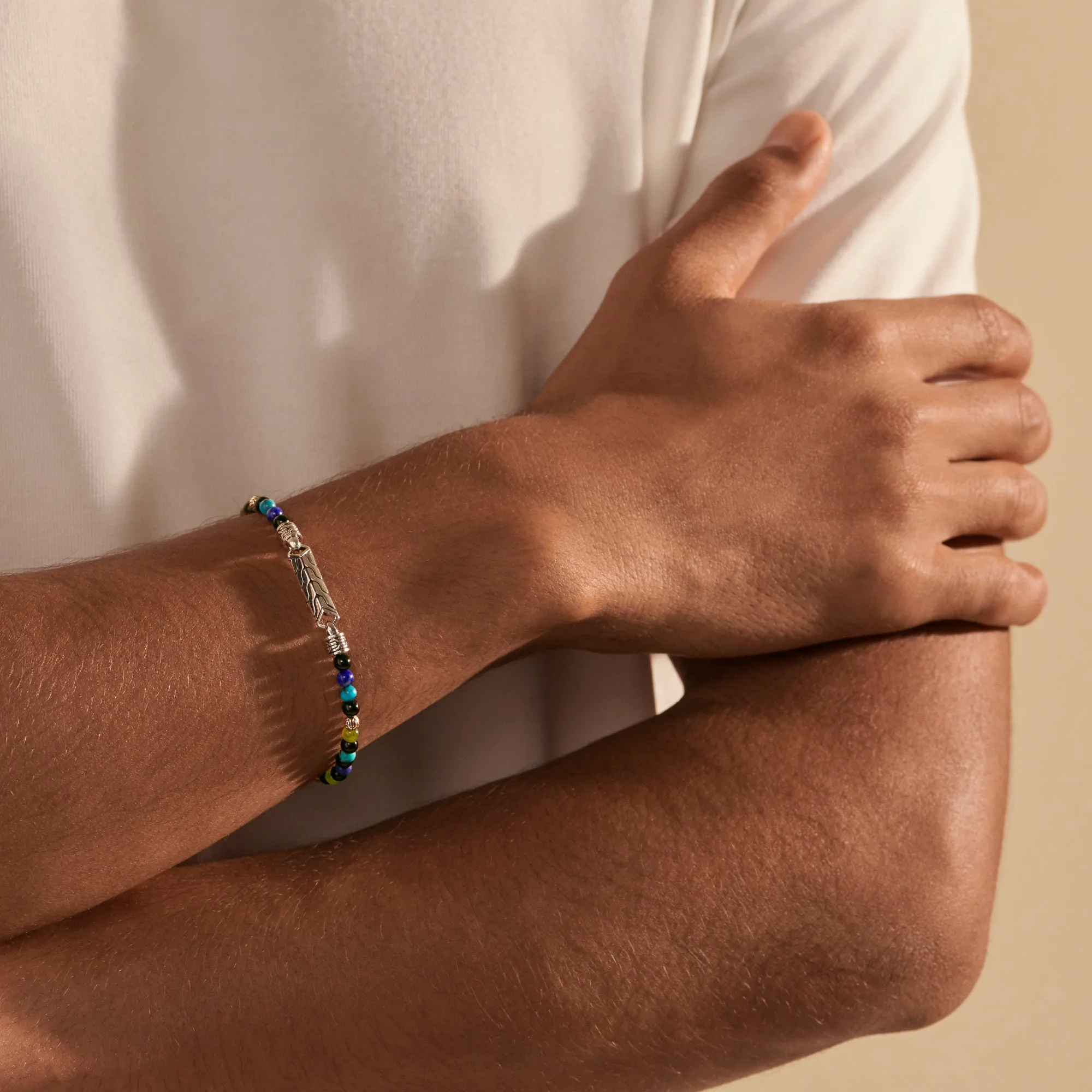 Beaded Station Bracelet