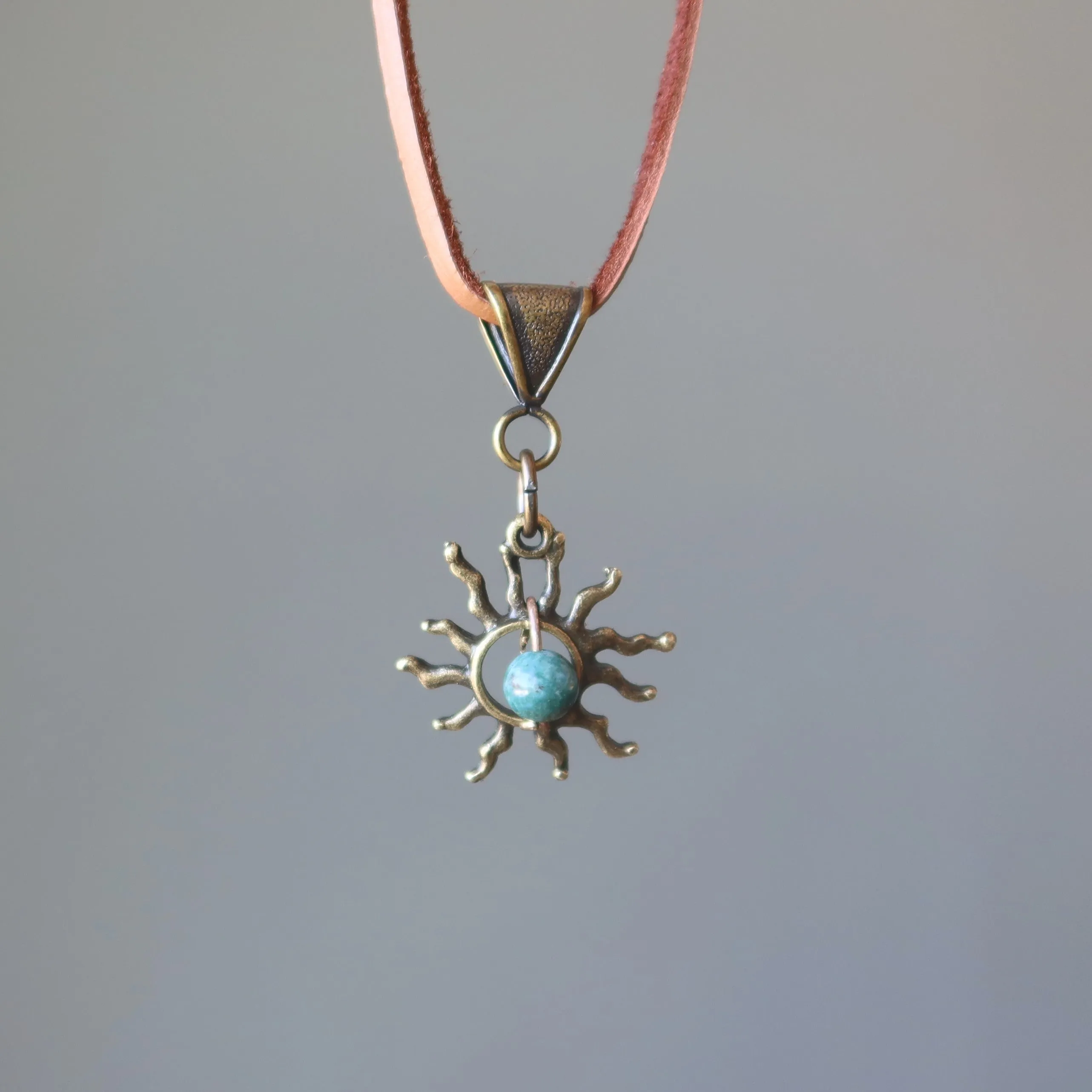 Bloodstone Necklace Bold Brewing Sun Courage Stone