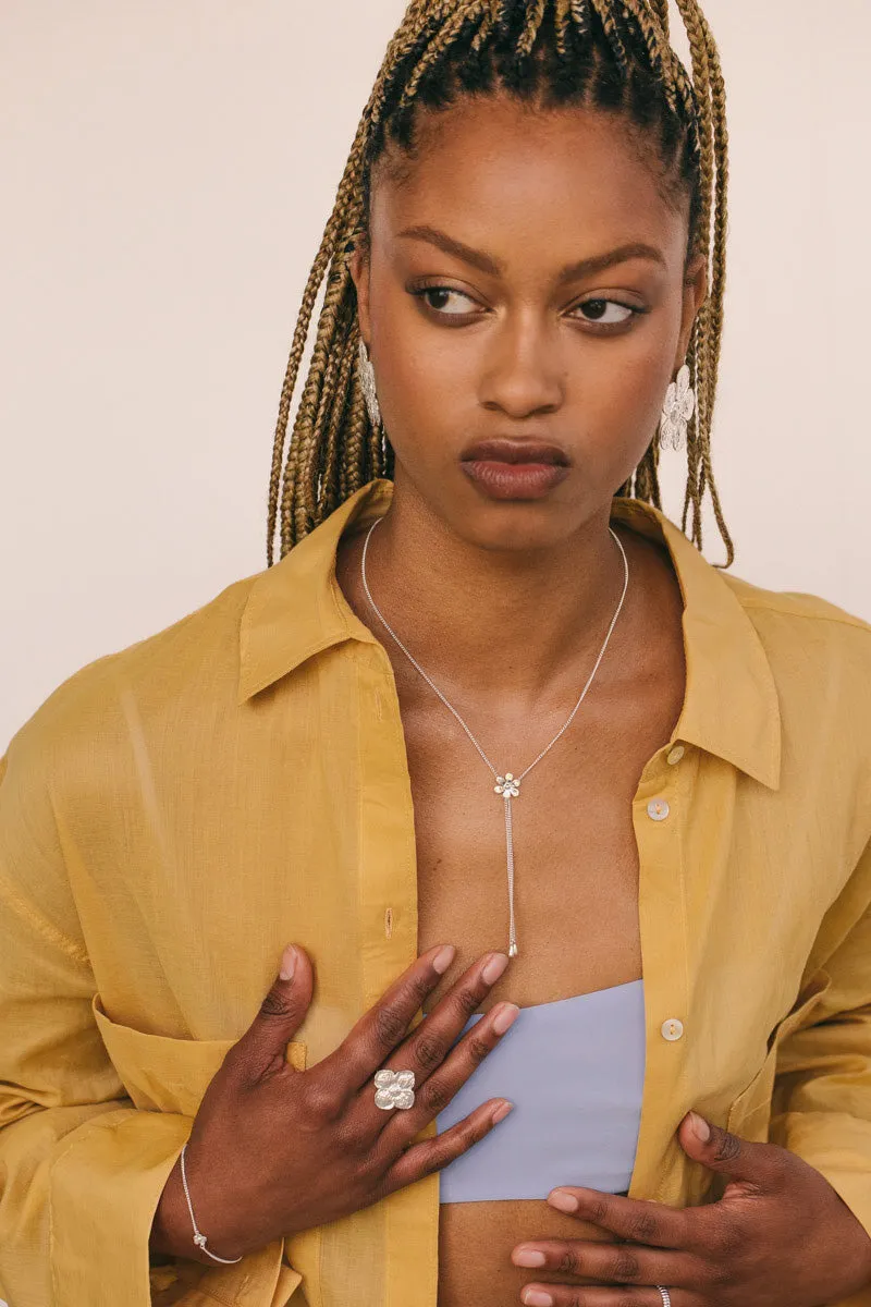 Botanic Necklace Silver