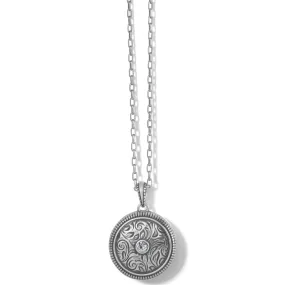 Brighton Romanza Round Locket Necklace