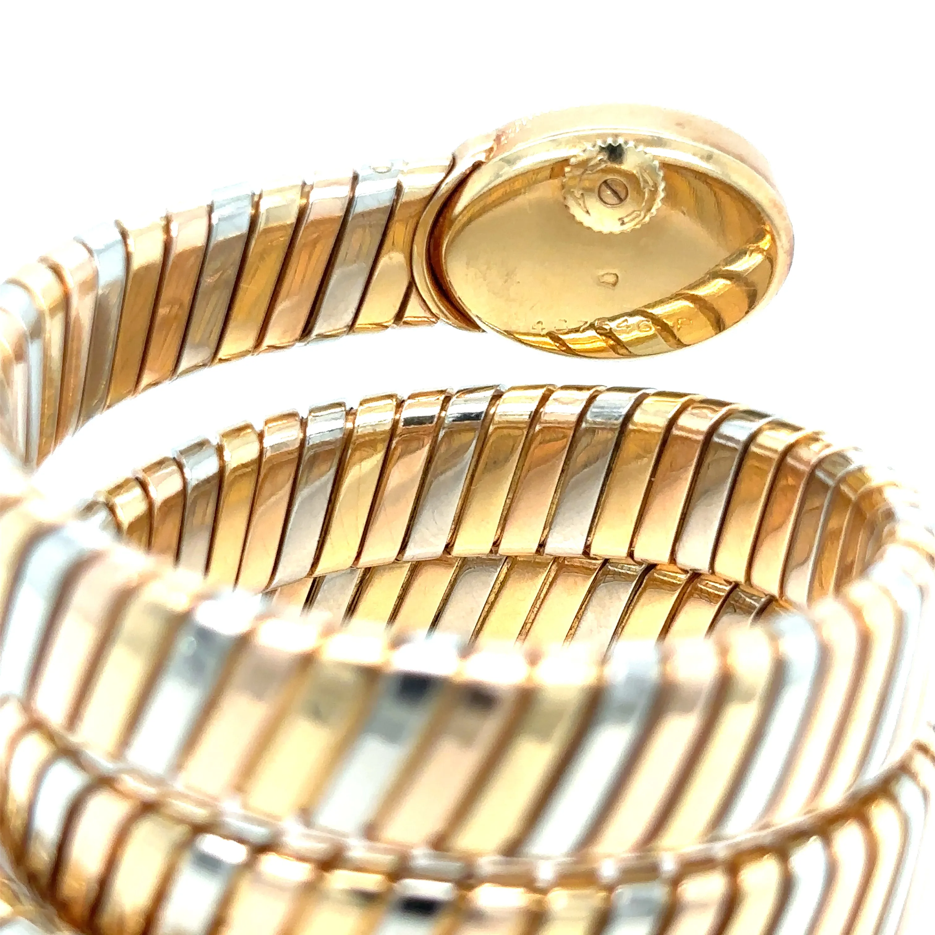 Bulgari Tubogas Tricolor Gold Lady's Watch by Vacheron Constantin