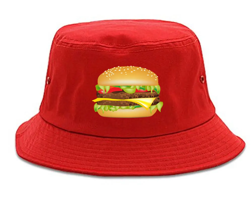 Burger Chest Mens Bucket Hat
