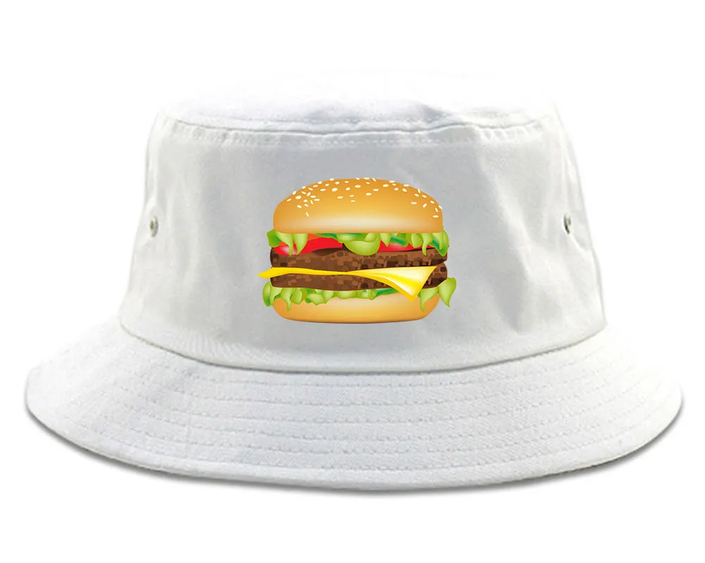 Burger Chest Mens Bucket Hat