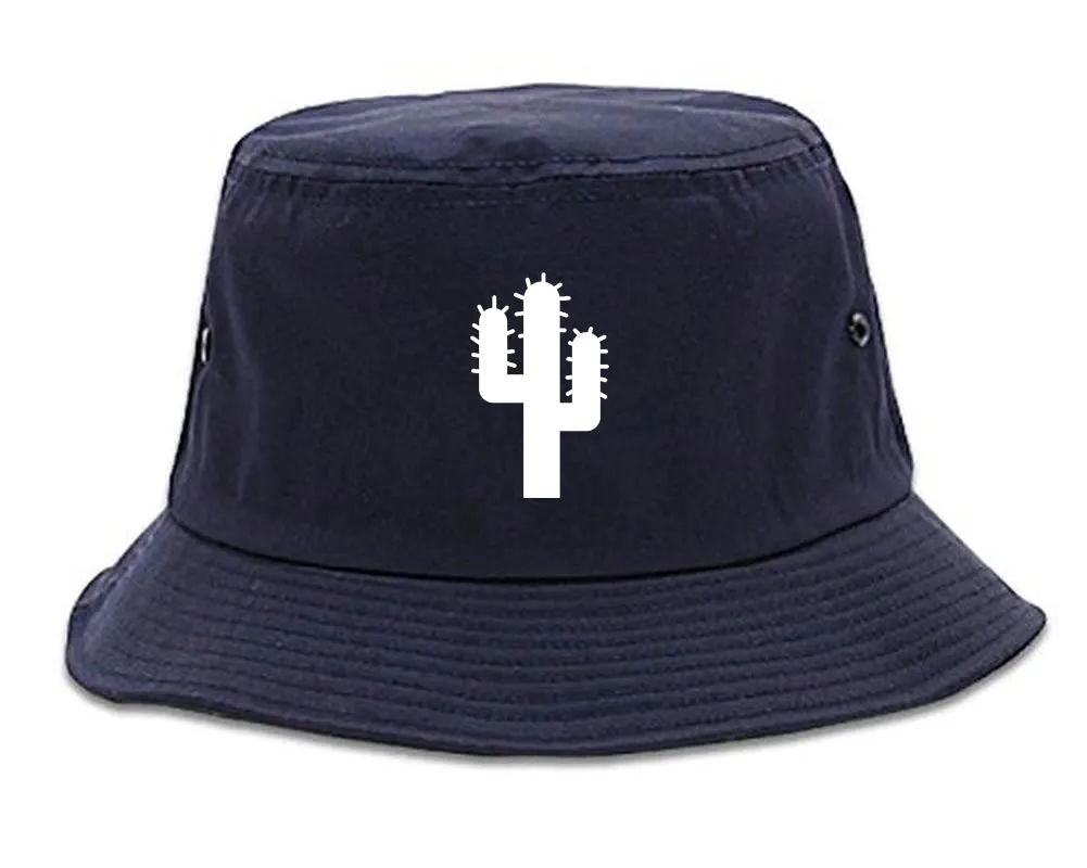 Cactus Logo Chest Mens Bucket Hat