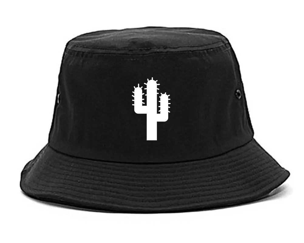 Cactus Logo Chest Mens Bucket Hat