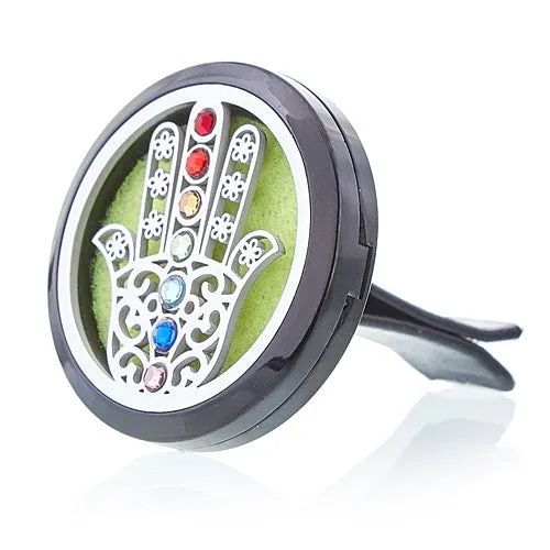 Car Diffuser Kit - Hamsa - 30mm - Per case: 1 Piece