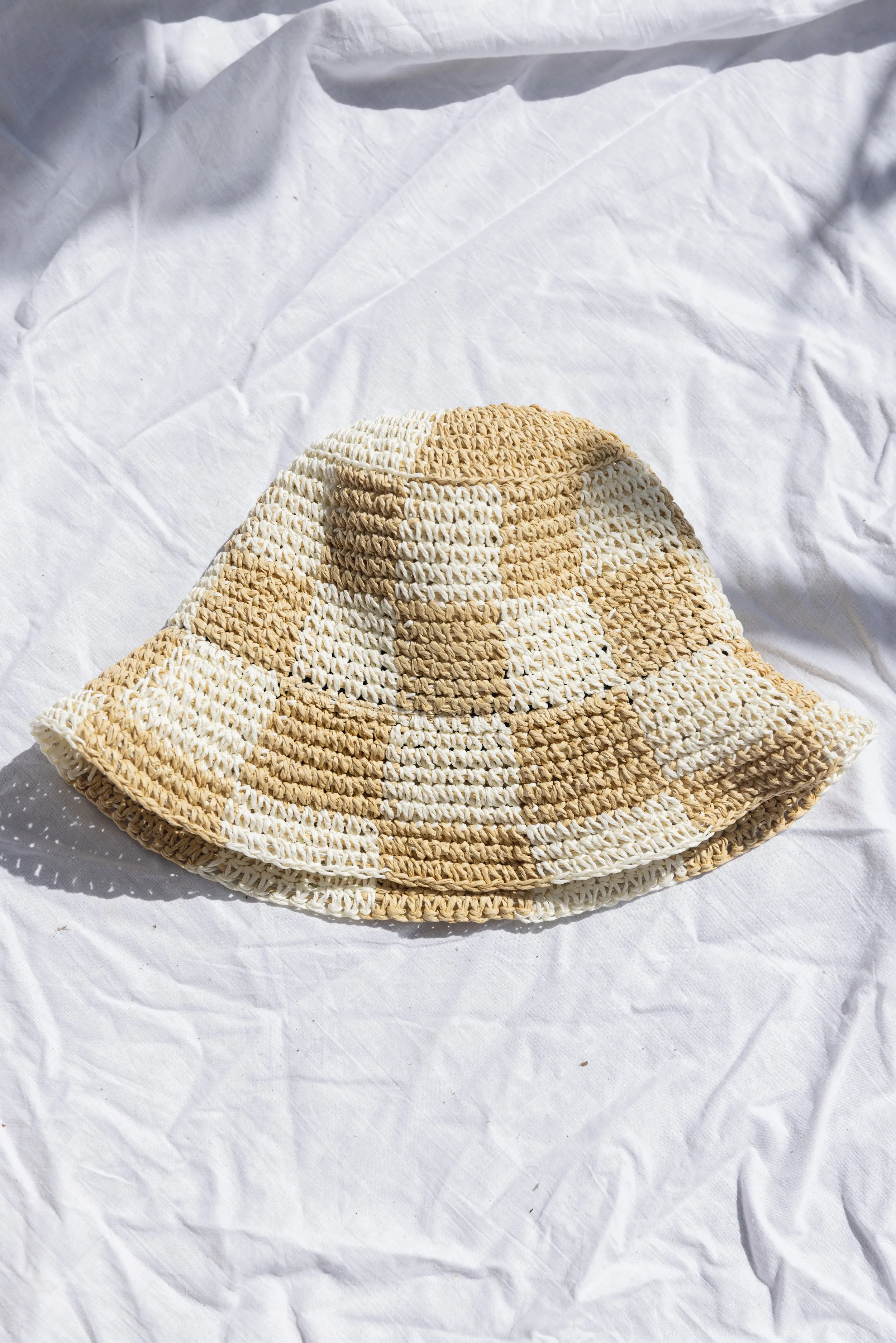 Checker Bucket Hat