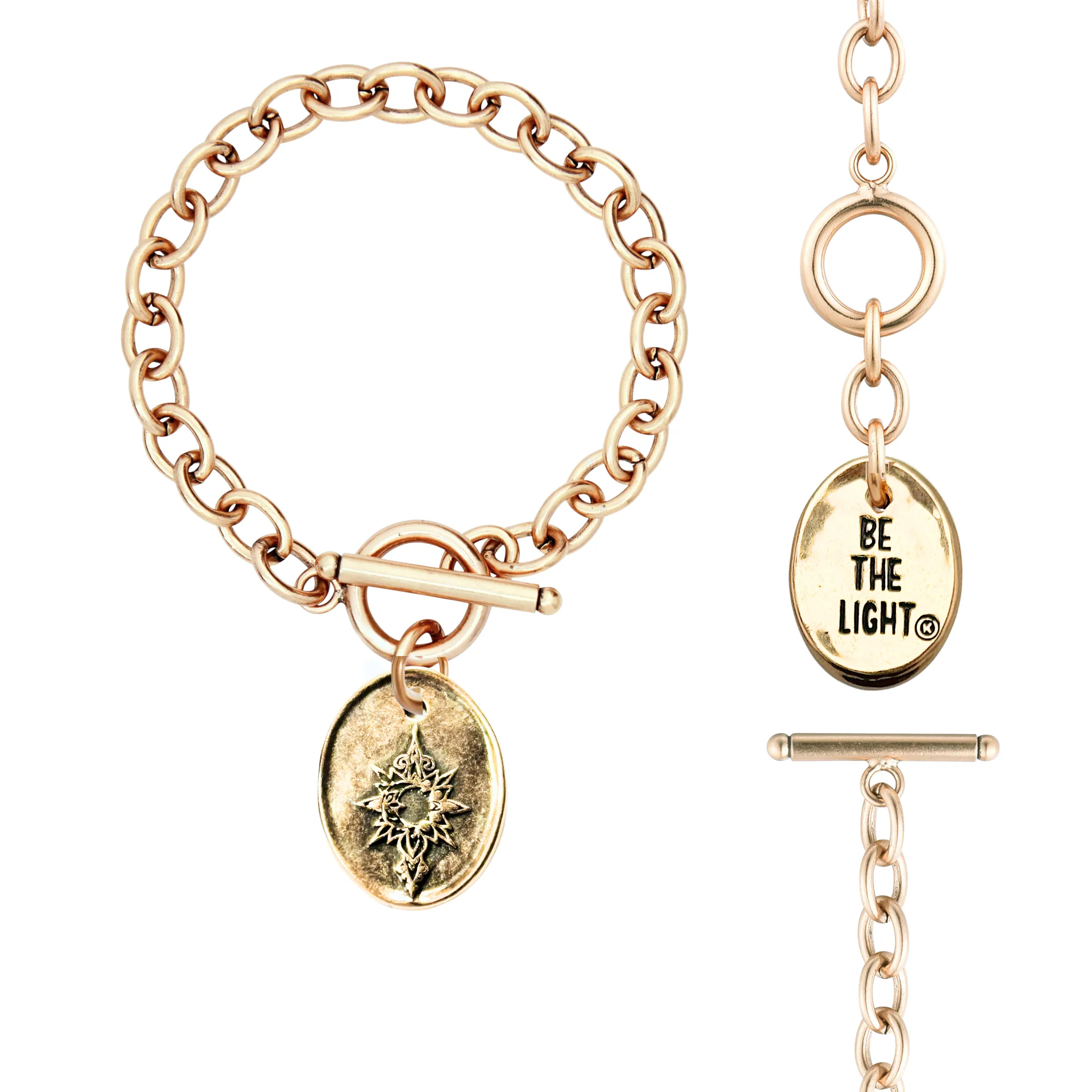 CHOOSE YOUR MESSAGE | OVAL | Chain Bracelet