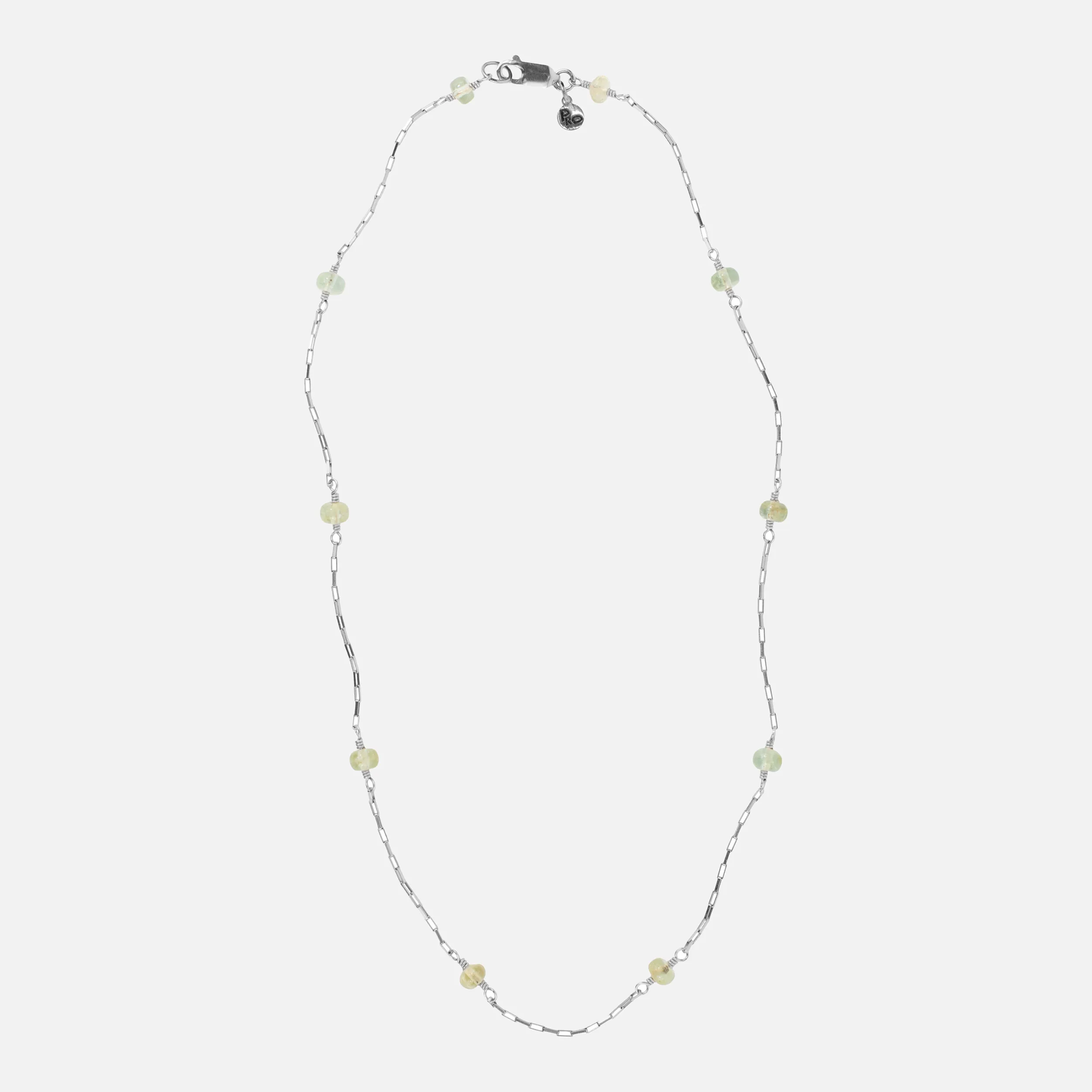 Creek Necklace, Silver