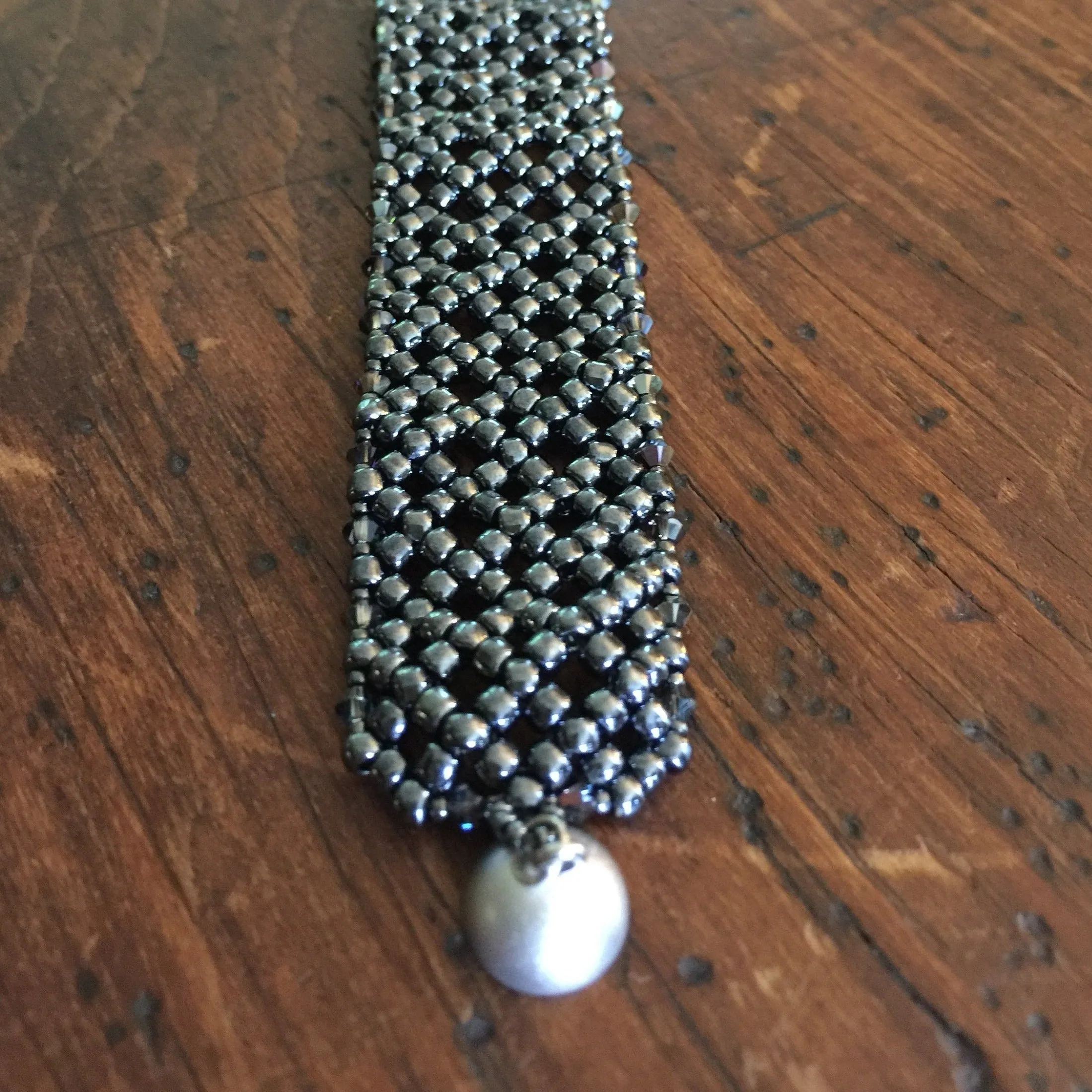 Cuff Bracelet - Diamond Design