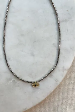 Dainty Glass Bead Necklace