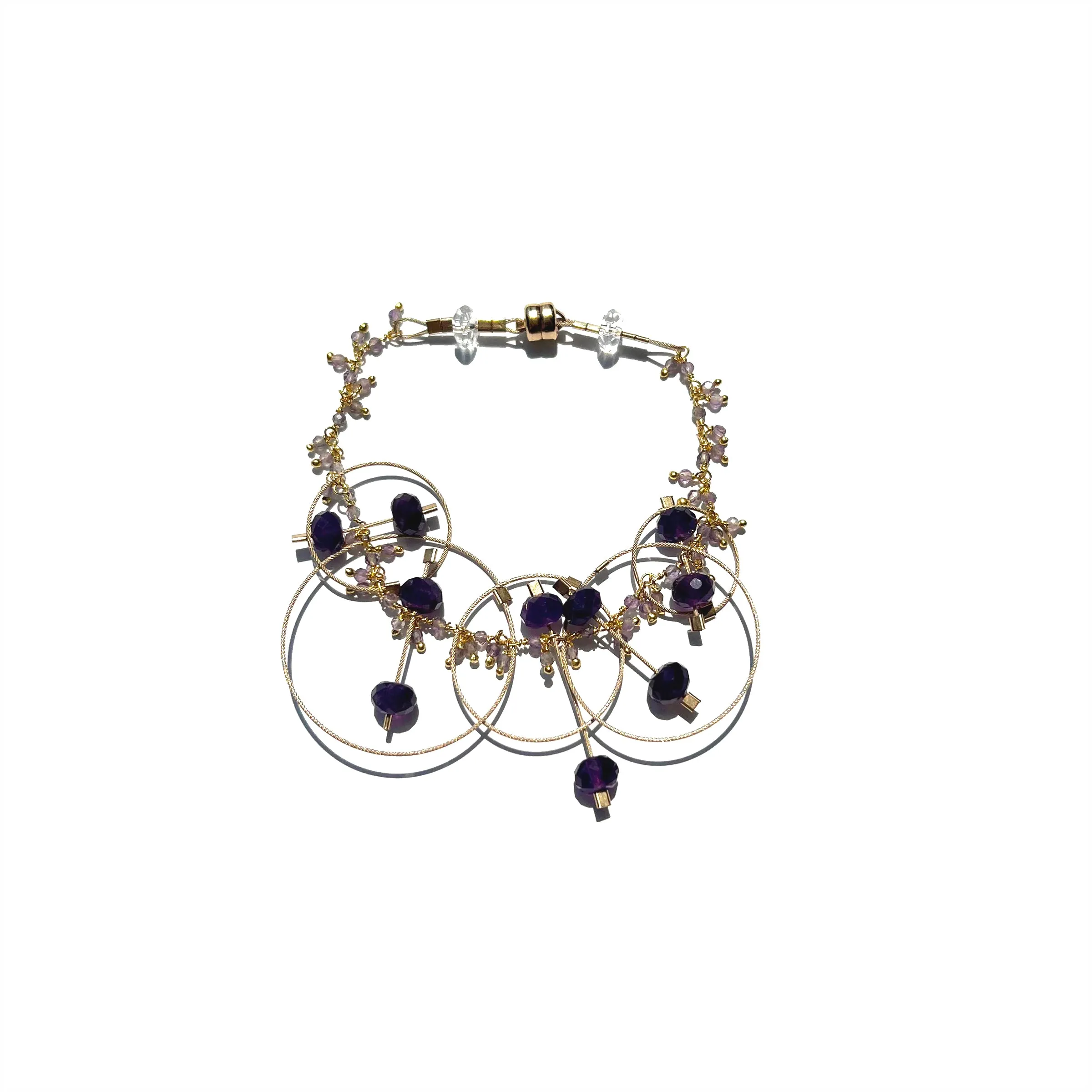 Delightful Caviar Clusters Bracelet
