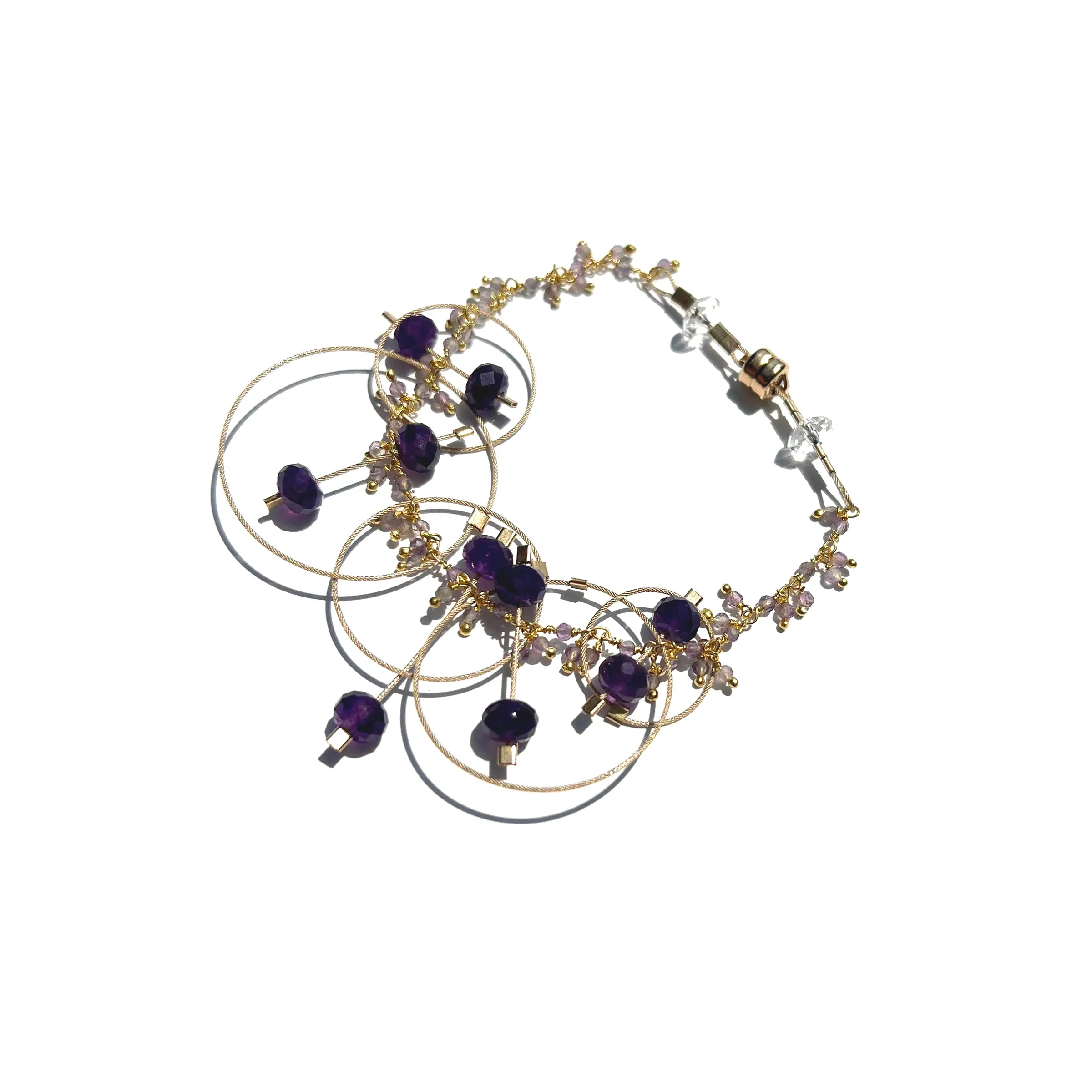 Delightful Caviar Clusters Bracelet