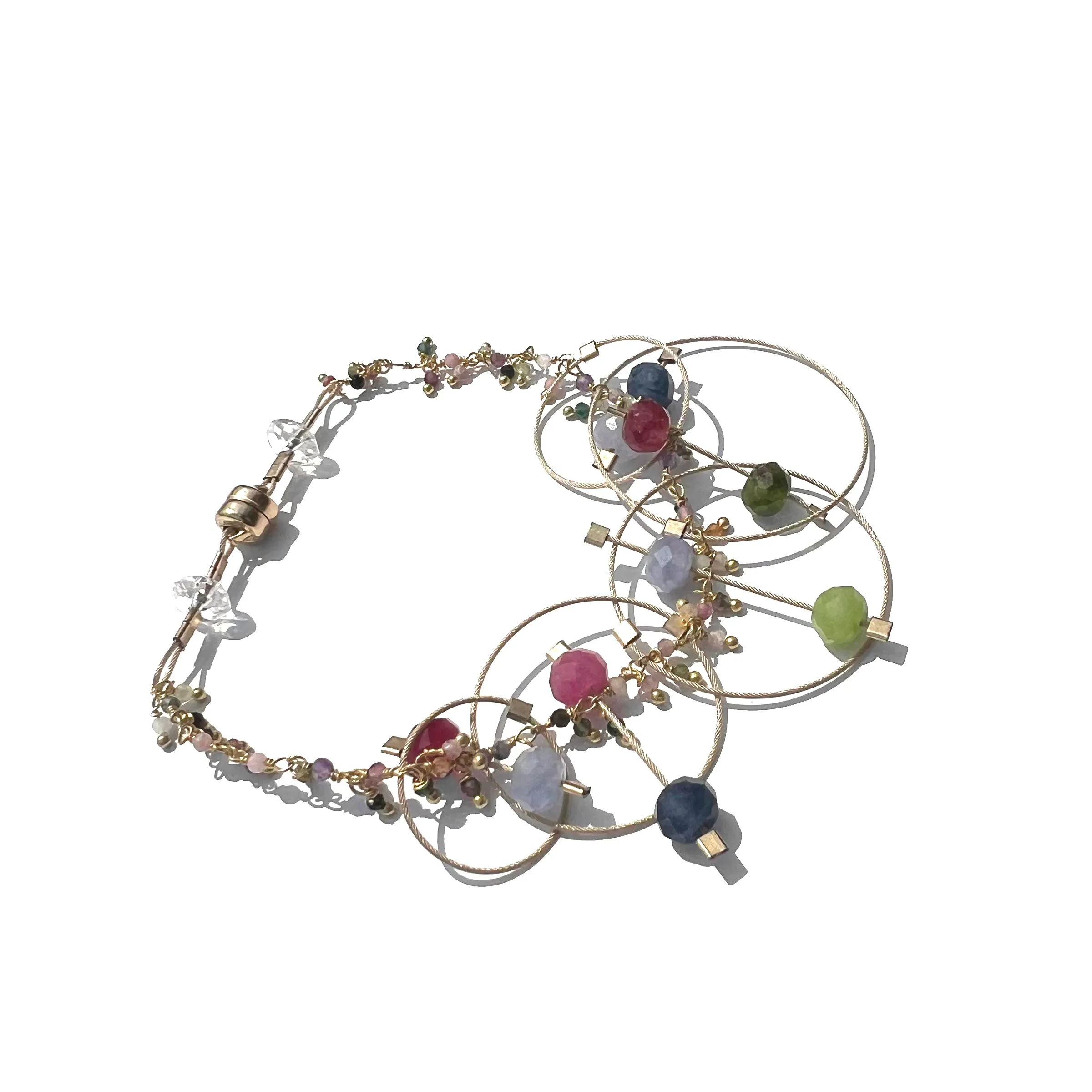 Delightful Caviar Clusters Bracelet