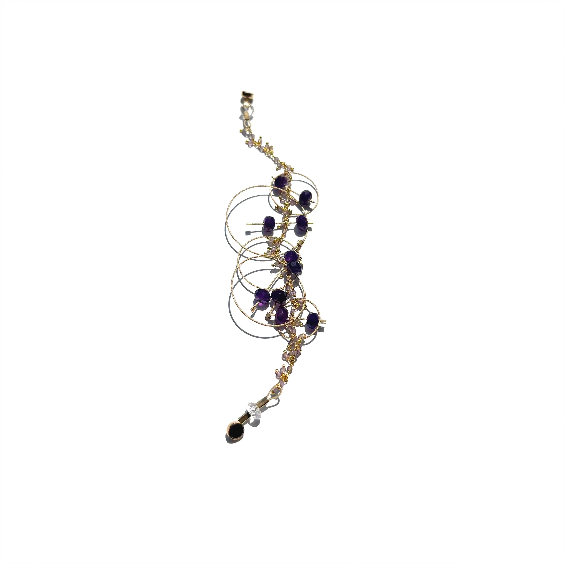 Delightful Caviar Clusters Bracelet