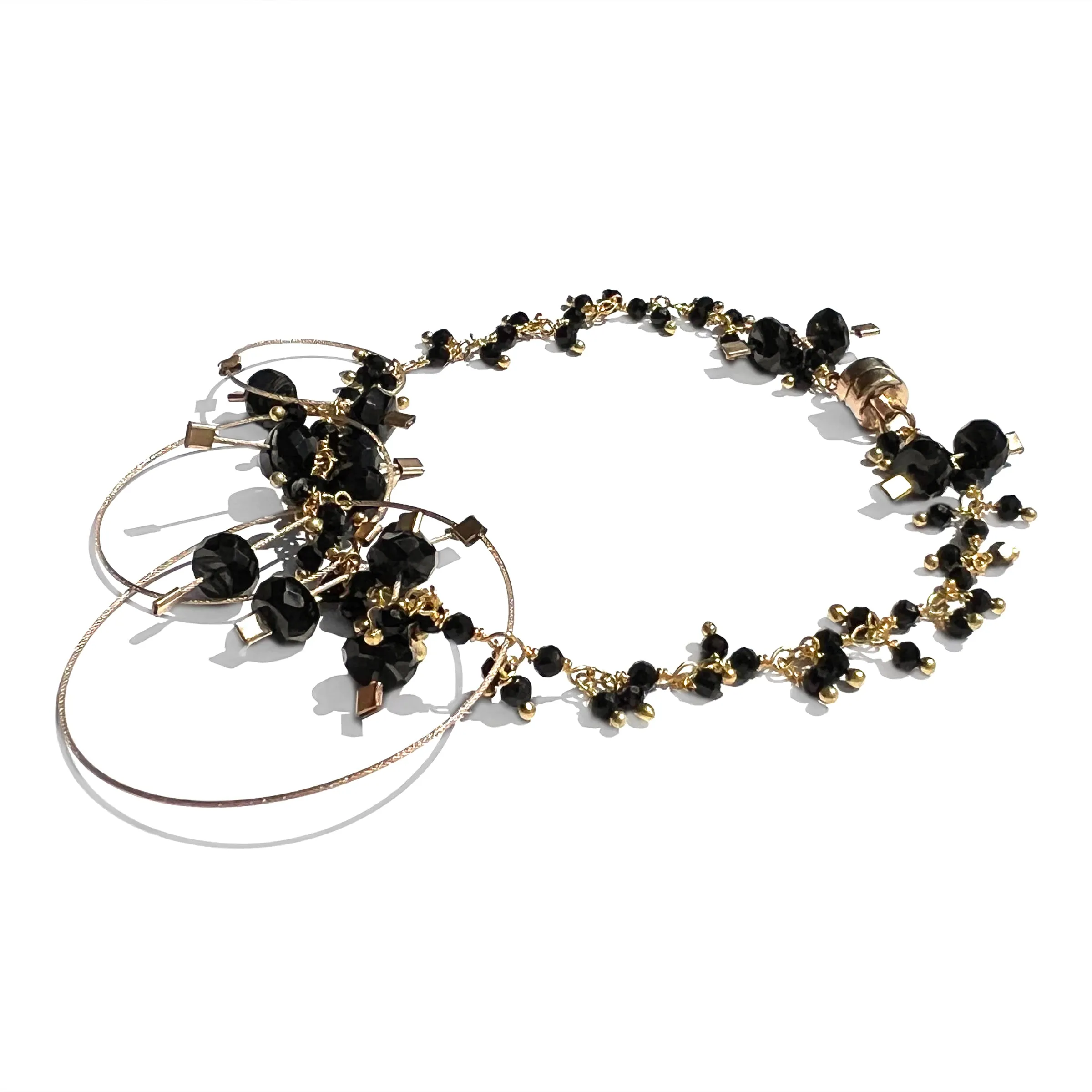 Delightful Caviar Clusters Bracelet