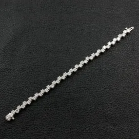 Diamond Offset Style Bracelet