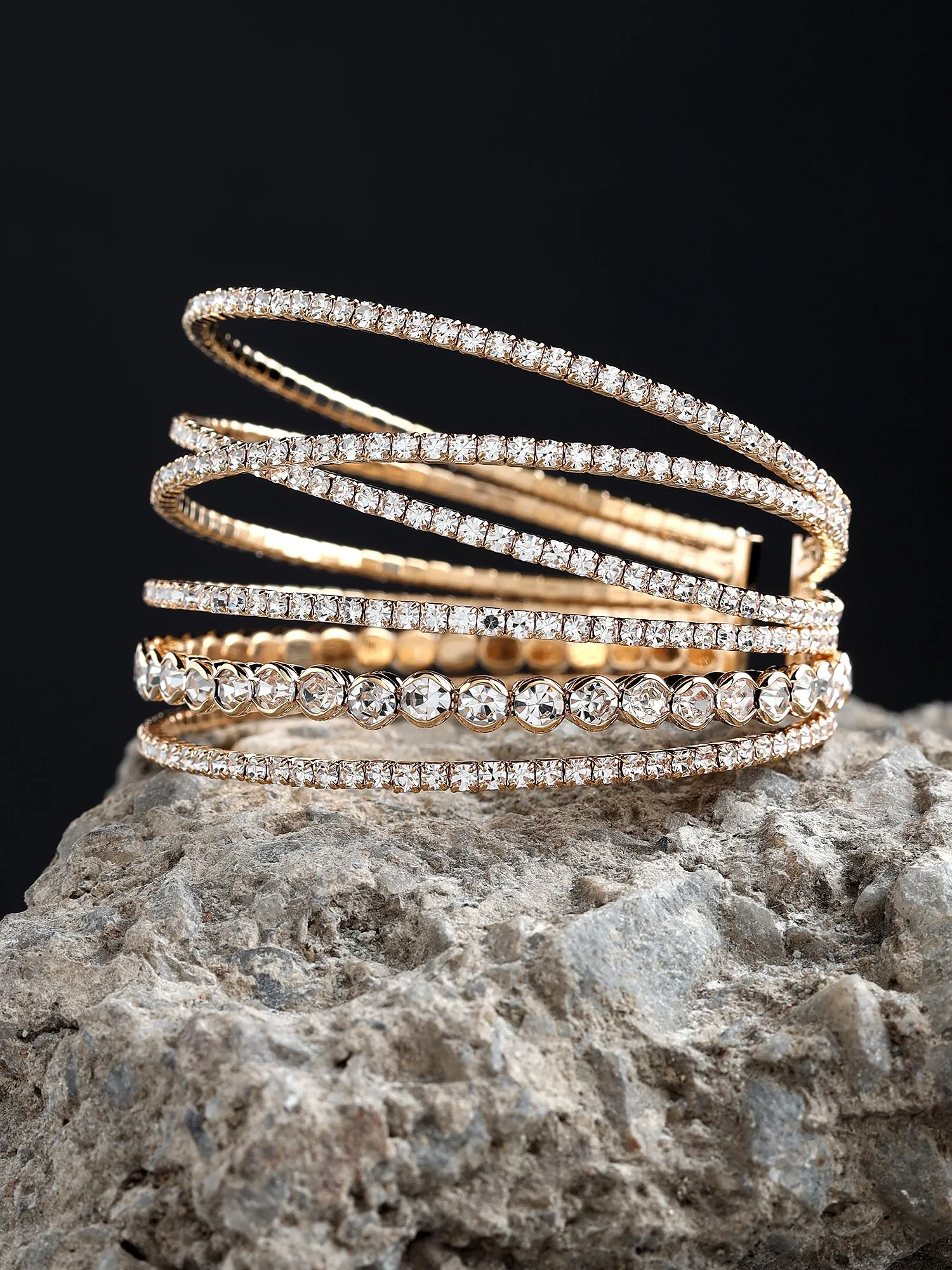 Diamond Stack Cuff
