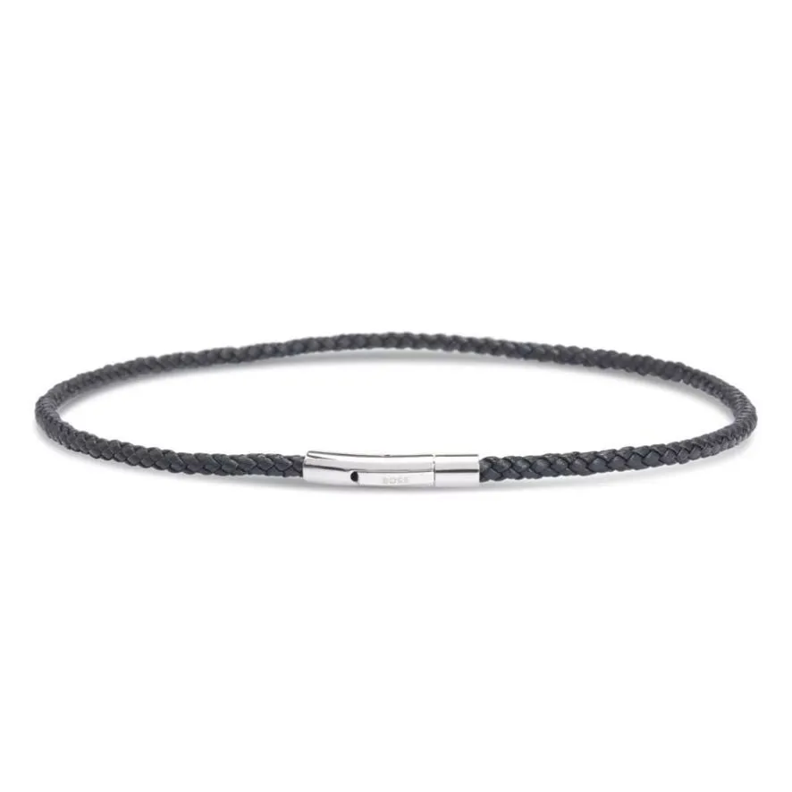 Double Braid Leather Bracelet 50501924
