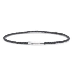 Double Braid Leather Bracelet 50501924
