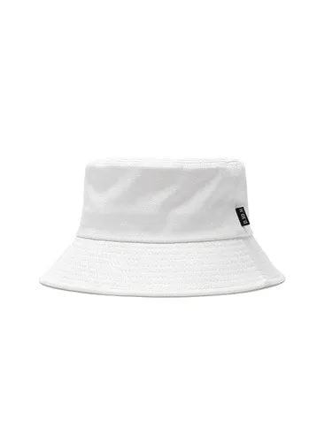 [DXOH] Seasonless SIDE LABEL BUCKET HAT [WHITE]