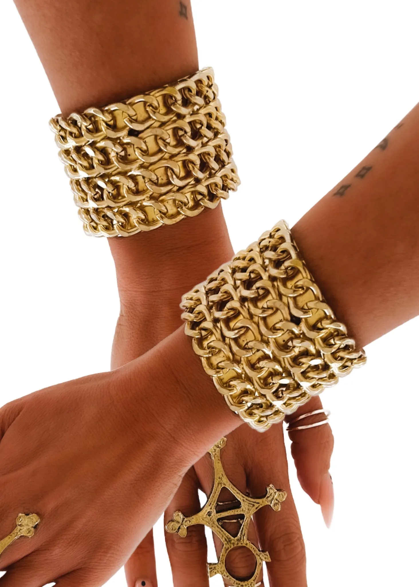 FINAL SALE: GILDED STATEMENT CUFF BRACELET