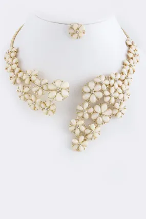Floral Open Necklace