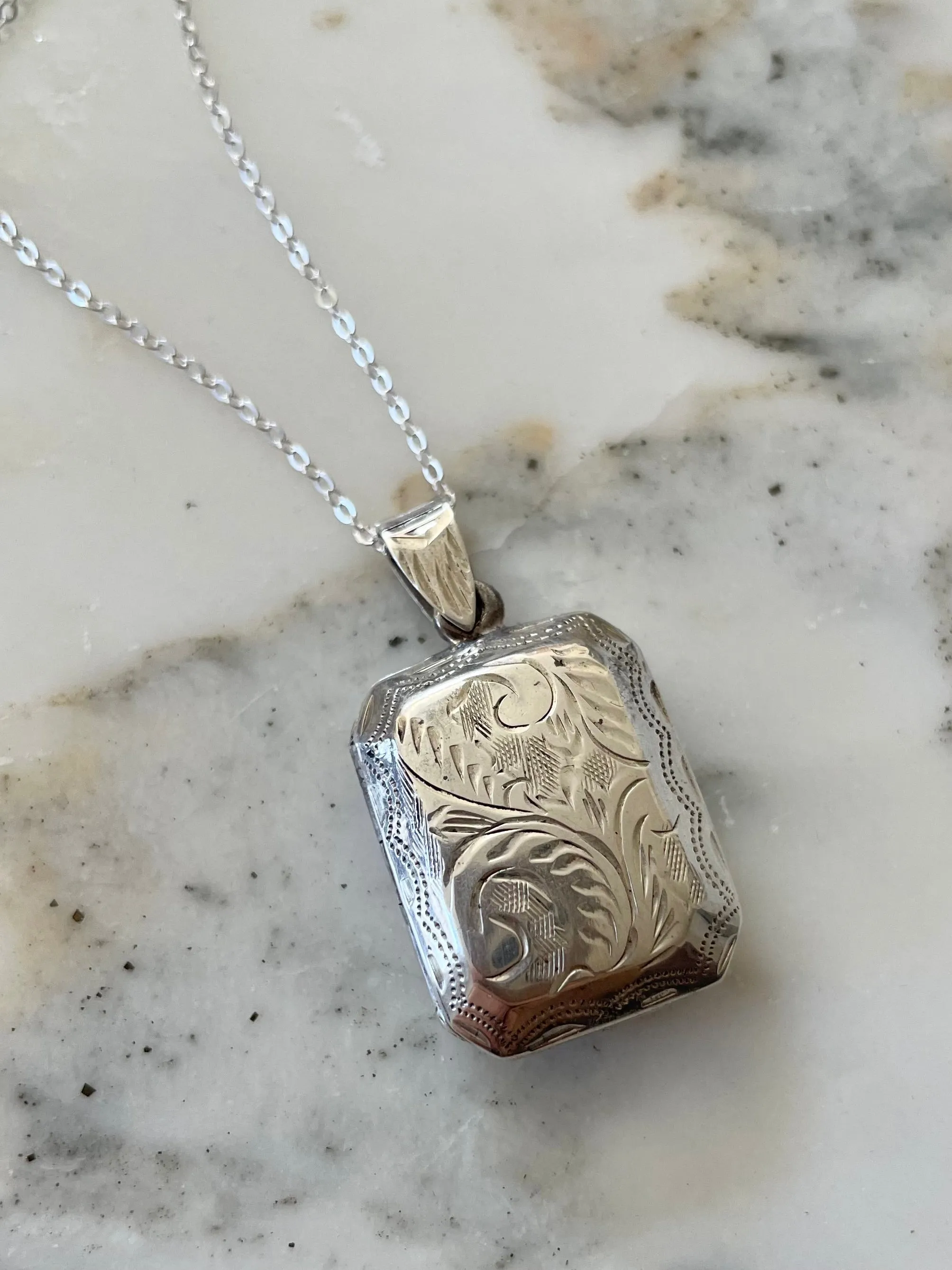 Florentine Sterling Locket