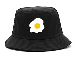 Fried Egg Breakfast Chest Mens Bucket Hat