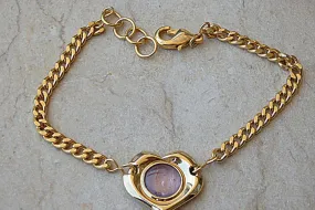 Gold Heart Bracelet