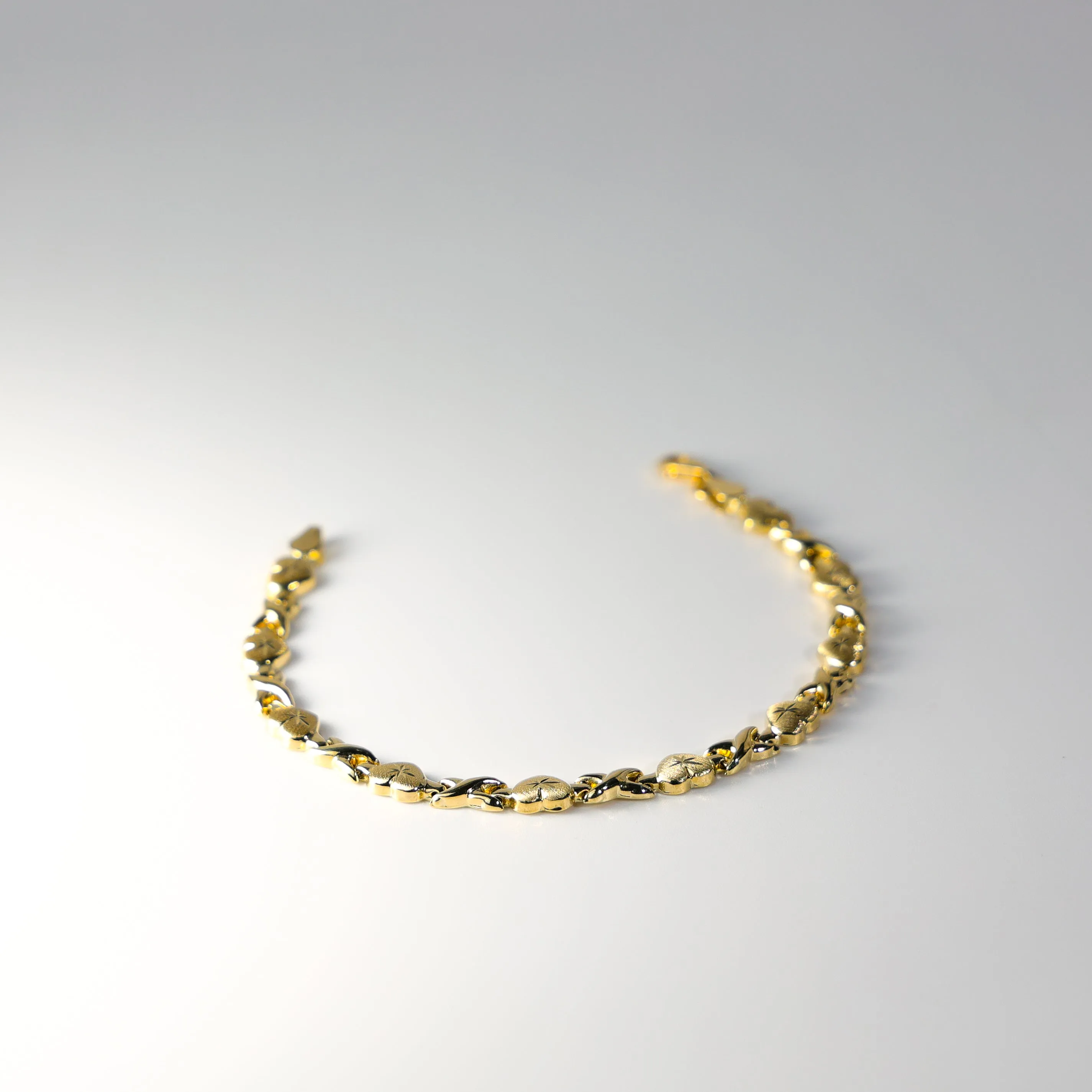 Gold XO Stampato Bracelet Model-AB0266