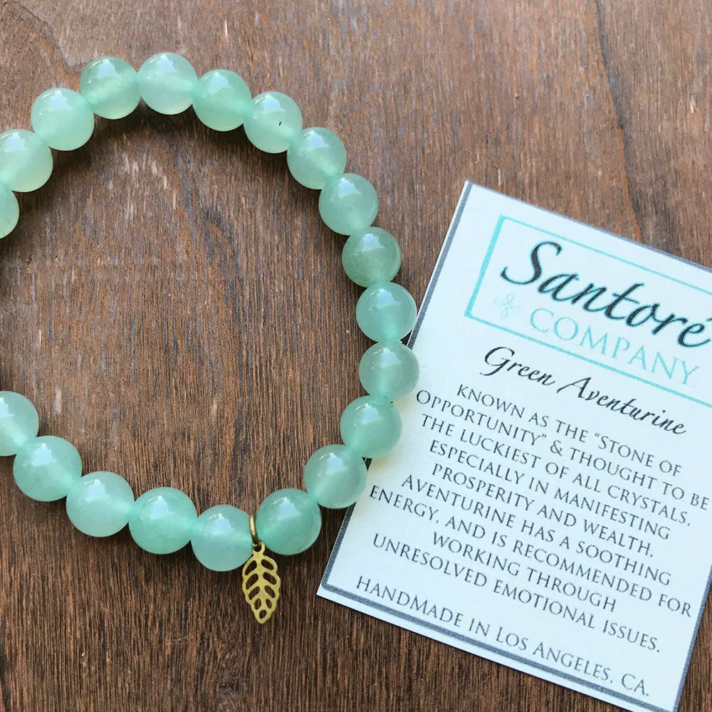 Green Aventurine Mala Bracelet