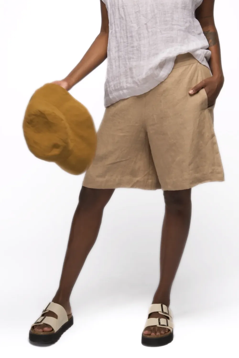Hattie Bucket Hat in Ginger