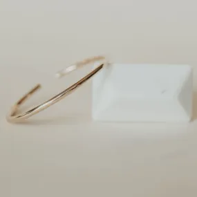 Immeasurable Gold Baby Bangle