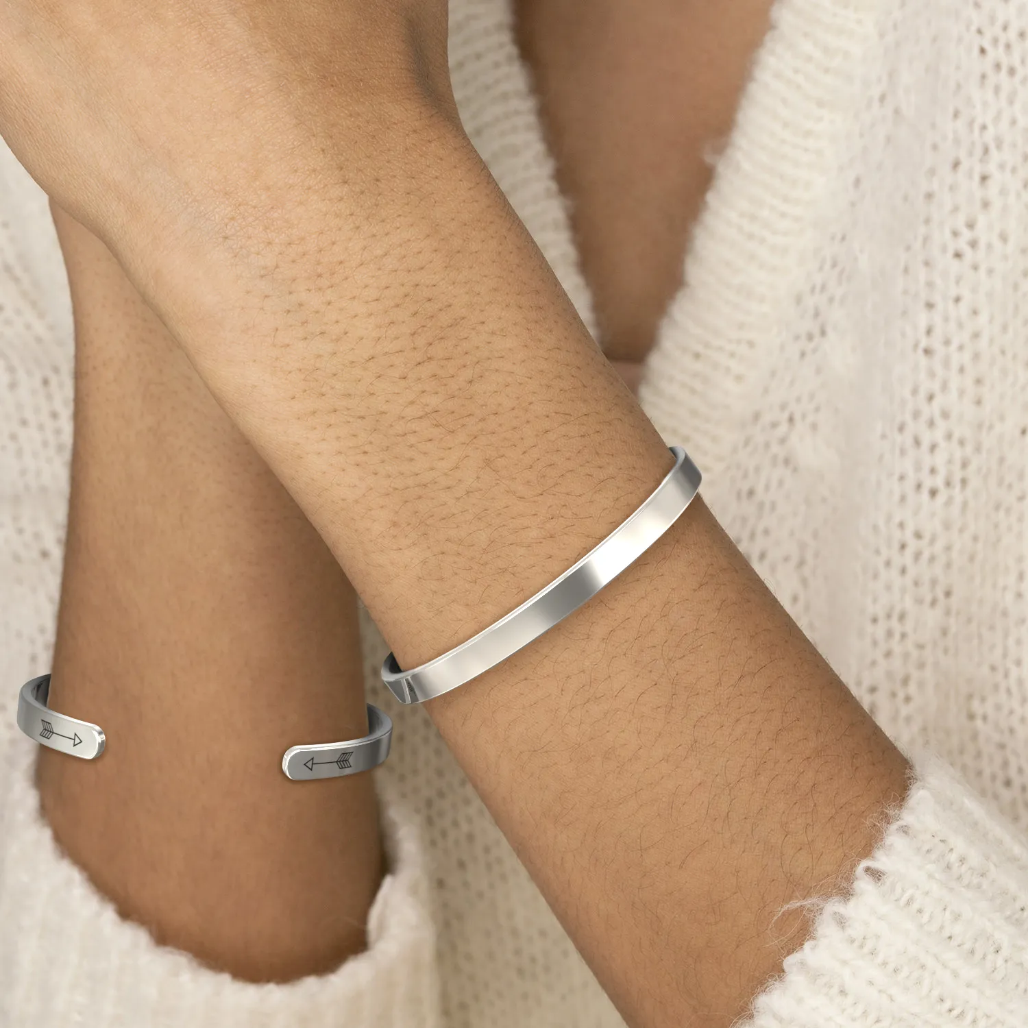 Inhale The Good Shit...Exhale The Bullshit Personalizable Cuff Bracelet